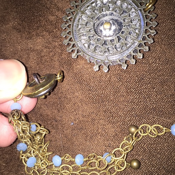 Grandmothers button necklace01-N644B - Picture 3 of 6